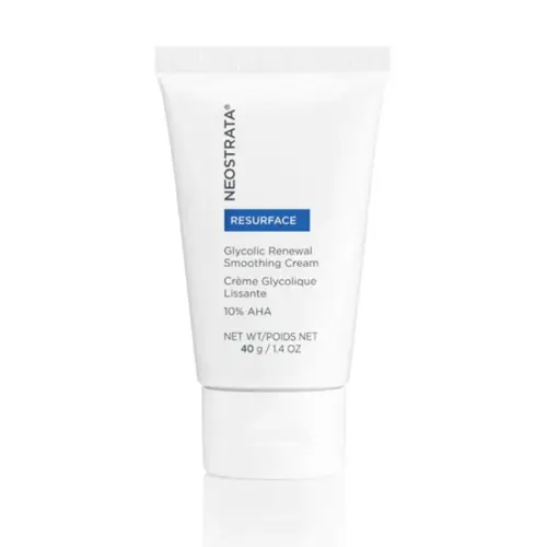 NeoStrata Glycolic Renewal Smoothing Cream is an anti ageing face cream that is ideal for first time Alpha Hydroxy Acid (AHA) users to target the prevention and correction of photoaging skin. Benefits of NeoStrata Glycolic Renewal Smoothing Cream: Ultra-rich, anti-ageing facial cream that targets signs of ageing Formulated with 8% Glycolic acid and 2% Citric acid Ideal for first time Alpha Hydroxy Acid (AHA) users with non-sensitive skin