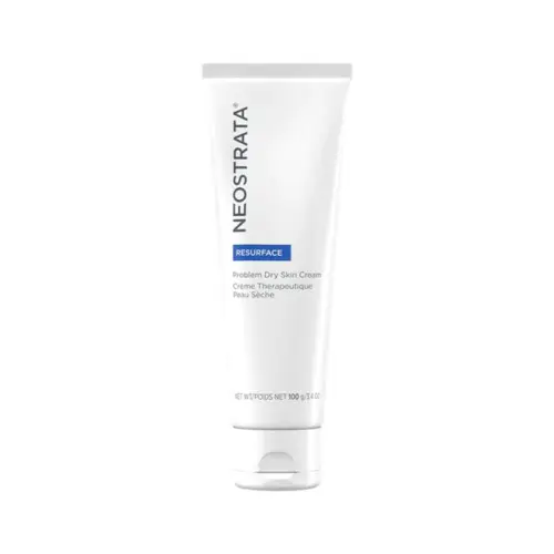 NeoStrata NeoCeuticals Problem Dry Skin Cream is a richly formulated cream with 20% Alpha Hydroxy Acid (AHA) to smooth and moisturise severely dry, rough and thickened skin such as knees, elbows and heels. Significant improvement has been demonstrated in heavily calloused skin in as little as 3 weeks of daily use. The highly emollient beeswax and skin conditioning oils help to instantly reduce skin roughness on contact. This new, fragrance-free formulation contains Pro-Vitamin E and Maltobionic Acid and also helps reduce scaling and flaking associated with hyperkeratosis. Created by dermatologists. Fragrance-free. Formulated with 20% Hydroxy Acid blend, Maltobionic Acid, and Pro-Vitamin E, pH 3.6. Benefits of NeoStrata NeoCeuticals Problem Dry Skin Cream: 20% Alpha Hydroxy Acids (AHAs) with high tolerability Maltobionic Acid Contains Pro-Vitamin E Amphoteric formulation to reduce irritation Helps soften psoriasis plaques