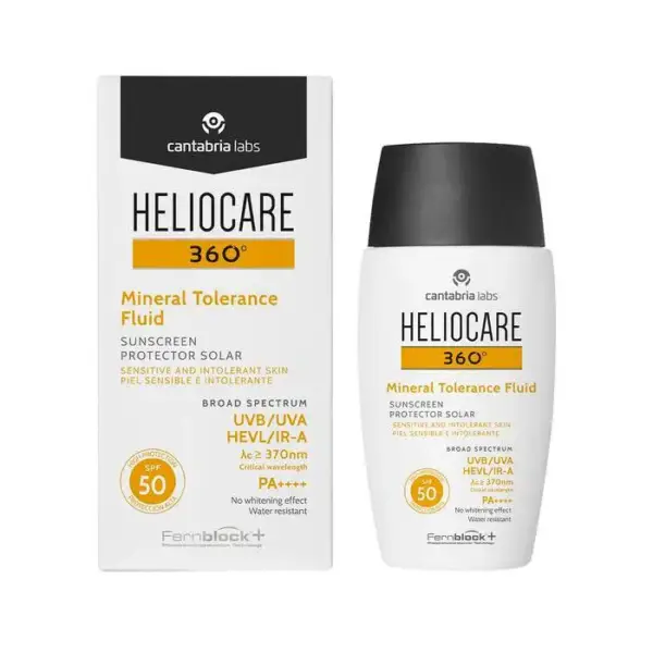 heliocare 360o mineral tolerance fluid spf50