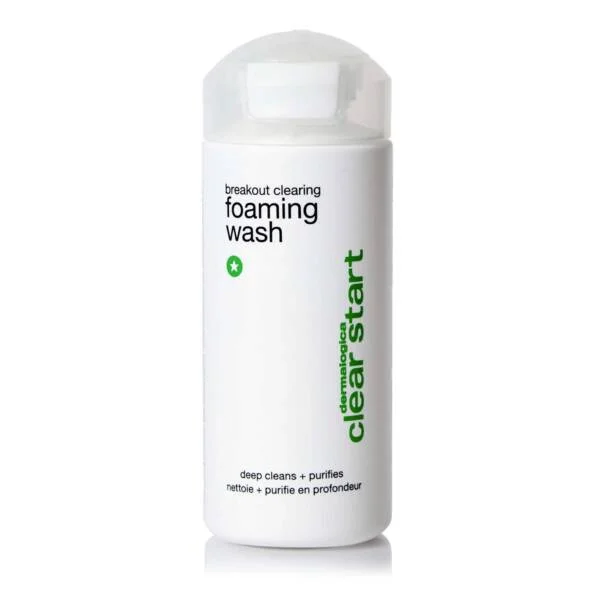 breakout clearing foaming wash pdp