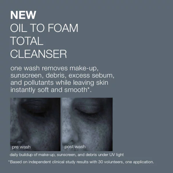 oil foam cleanser pdp clinical